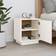 vidaXL Cabinet White Bedside Table 34x40cm