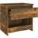 vidaXL Cabinet Smoked Oak Bedside Table 30x40cm