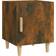 vidaXL Cabinet Smoked Oak Sängbord 40x40cm