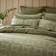 Dunelm Alda Textured Duvet Cover Green (220x260cm)