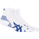 Asics Cushion Run Quarter Sock 2-pack - Brilliant White/Asics Blue