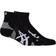 Asics Cushion Run Quarter Sock 2-pack - Performance Black