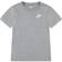 Nike Kid's NSW Futura T-shirt - Dark Grey Heather (8UC545-042)