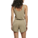 Urban Classics Modal Short Sleeve Jumpsuit - Khaki