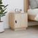 vidaXL Cabinet Natural Bedside Table 34x40cm