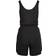 Urban Classics Modal Short Sleeve Jumpsuit - Black