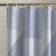 Catherine Lansfield Larsson Geometric Blue Shower Curtain