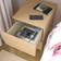 IKEA MALM White Stained Oak Byrå 40x55cm