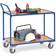 Fetra Tischwagen 2740 850x500mm 2 Böden blau