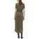 Object Jannie Nadia Dress - Khaki