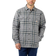 Carhartt Men's Relaxed Fit Heavyweight Flannel Sherpa-Lined Shirt - Asphalt
