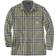 Carhartt Men's Relaxed Fit Heavyweight Flannel Sherpa-Lined Shirt - Basil