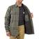 Carhartt Men's Relaxed Fit Heavyweight Flannel Sherpa-Lined Shirt - Basil