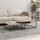 vidaXL 832819 Sonoma Oak Småbord 80x80cm 2st