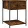 vidaXL Engineered Wood Smoked Oak Nattbord 45x44cm