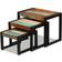 vidaXL 243279 Multicolor Småbord 42x60cm 3st