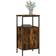 vidaXL Cabinet Smoked Oak Nachttisch 31x41cm