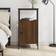 vidaXL Cabinet Brown Oak Nachttisch 31x41cm