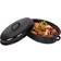 VonShef Enamel Self-Basting Tin With Lid 18 x 27 x 41 cm Roasting Pan