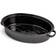 VonShef Enamel Self-Basting Tin With Lid 18 x 27 x 41 cm Roasting Pan