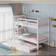 SlumberWorx Oliver Single White Bunk Bed 99x200cm