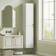 Homcom Wall Mounted Slim Bathroom Storage Cabinet