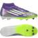 adidas F50 League Mid FG/AG Radiant Blaze - Lilla/Hvid/Grøn