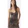 Pull&Bear Kort Kjole Med Leopardprint - Brun/Choko/Sort