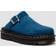 Dr. Martens Zebzag Suede Casual Slingback Platform Mules - Blue