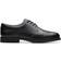 Clarks Lightweight Leather Brogue Lace Up School Shoes - Black