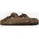 Birkenstock LEVE LEOI Clogs Regular Fit Suede - Dark Tea