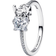 Pandora Disney Stitch & Stone Ring - Silver/Transparent