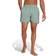 adidas Solid CLX Short-Length Swim Shorts - Silver Green/Black