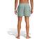 adidas Solid CLX Short-Length Swim Shorts - Silver Green/Black