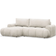 Selsey Ombo Mini Cream Sofa 256cm 3-Sitzer