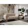 Fun-Möbel Valerie Beige Sofa 228cm 2pcs 3 Seater, 2 Seater