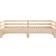 vidaXL Extendable without Mattress Natural Sofa 203.5cm 3 Seater
