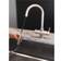 Liquida HT45BN 4 in 1 Brushed Nickel Pull Out Instant Boiling Water Kitchen Tap Nickel