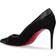 Christian Louboutin Duvette Spikes leather pumps black