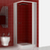 Luna Box Doccia 70x70 cm Pvc Apertura A Soffietto Angolare 700x700x1850mm
