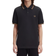 Fred Perry Twin Tipped Polo Shirt - Black/Shaded Stone