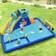 Costway Opblaasbaar Waterpark 6-in-1 Springkasteel