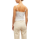 Object Leena Lace Sleeveless Top - White