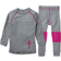 Helly Hansen Kid's Lifa Merino Set - Grey Melange
