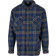 Urban Classics Mountain Flannel Shirt - Navy