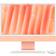 Apple iMac, 24-inch, M4 Chip, 8-core CPU, 8-core GPU, 24GB Unified Memory, 1TB SSD Storage Orange