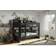 Flair Interstellar Single Grey with Storage Bunk Bed