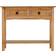 SECONIQUE Corona Distressed Waxed Pine Console Table 34.5x90cm