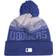 New Era MLB ON-Field Fleece LA Dodgers Royal Winter Beanie
