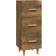 vidaXL Engineered Wood Smoked Oak Sideboard 34.5x90cm